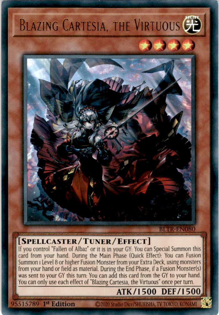 Blazing Cartesia, the Virtuous - BLTR-EN080