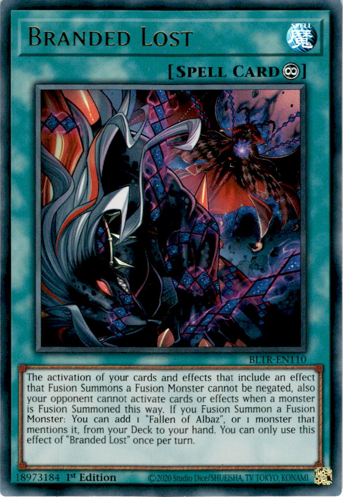 Branded Lost - BLTR-EN110 - Ultra Rare 1st Edition