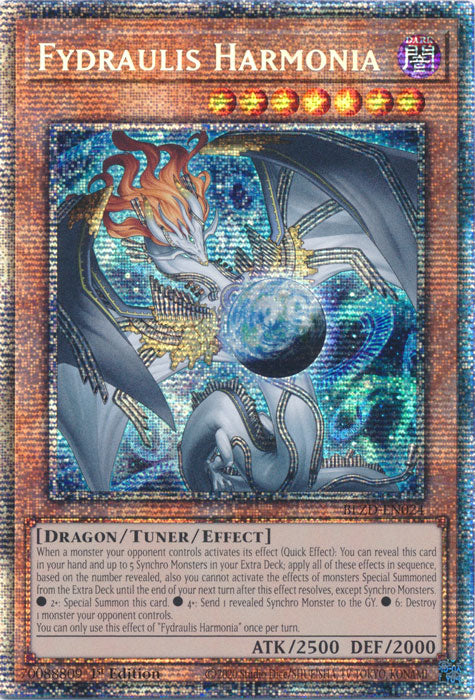 [STARLIGHT RARE] Fydraulis Harmonia - (BLZD-EN024) - Starlight Rare 1st Edition