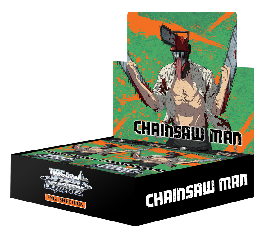 Weiss Schwarz English Chainsaw Man Booster Box Cherry Collectables Weiss Schwarz English Chainsaw Man Booster Box Cherry Collectables