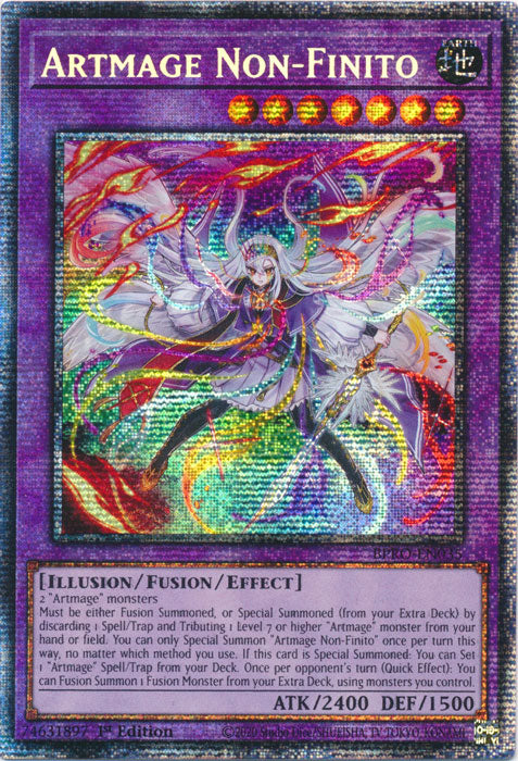 [STARLIGHT RARE] Artmage Non-Finito - (BPRO-EN035) - 1st Edition
