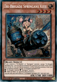 Tri-Brigade Springans Kitt - (BPRO-EN025) - [Secret Rare] 1st Edition