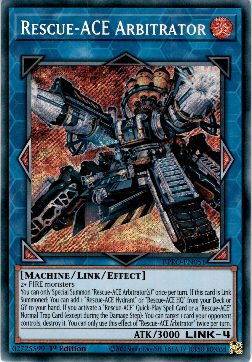 Rescue-ACE Arbitrator - (BPRO-EN051) - [Secret Rare] 1st Edition