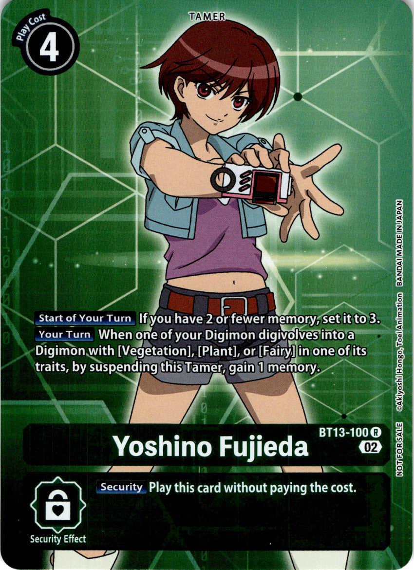 Yoshino Fujieda BT13-100 - BT13 Box Topper Versus Royal Knights
