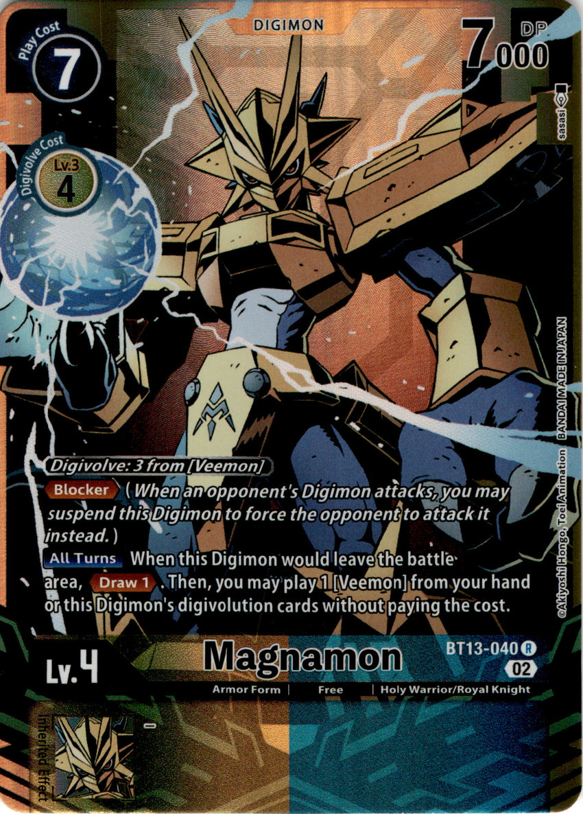 ALTERNATE ART] Magnamon BT13-040 R