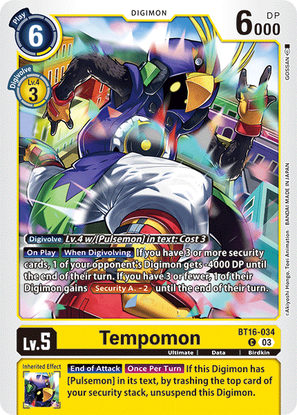 Tempomon BT16-034 - Common BT16 Beginning Observer