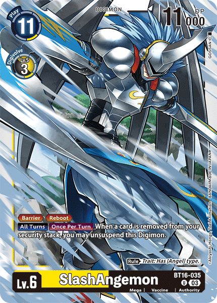 SlashAngemon BT16-035 - Uncommon BT16 Beginning Observer