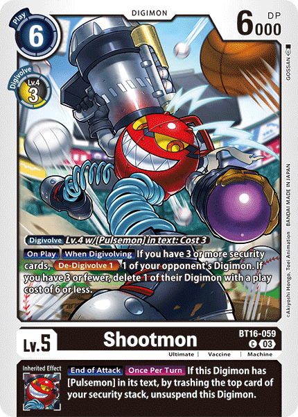 Shootmon BT16-059 - Common BT16 Beginning Observer