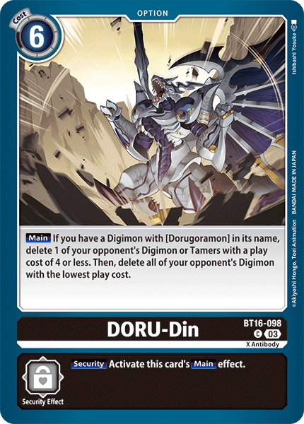 DORU-Din BT16-098 - Common BT16 Beginning Observer