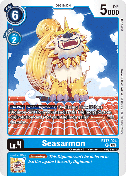 Seasarmon BT17-024 - Common BT17 Secret Crisis