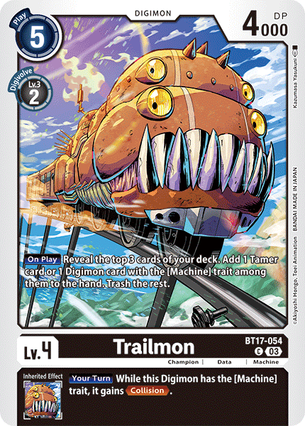 Trailmon BT17-054 - Common BT17 Secret Crisis