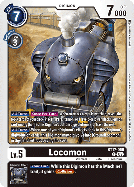 Locomon BT17-056 - Common BT17 Secret Crisis
