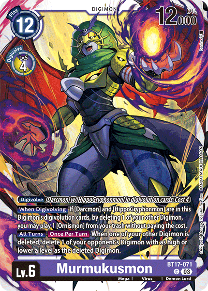 Murmukusmon BT17-071 - Common BT17 Secret Crisis