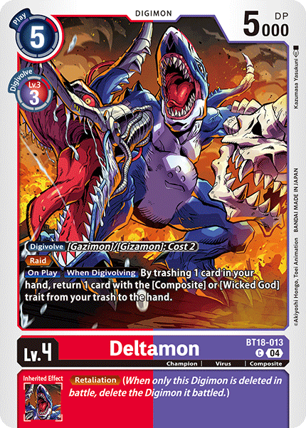 Deltamon BT18-013 - Common BT18-19 Special Booster VER 2.0