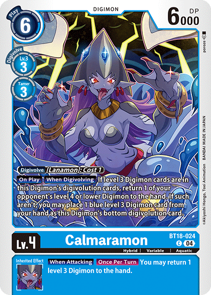 Calmaramon BT18-024 - Common BT18-19 Special Booster VER 2.0