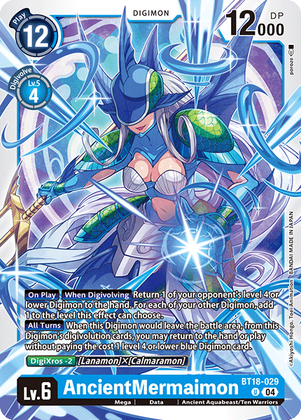 AncientMermaimon BT18-029 - Uncommon BT18-19 Special Booster VER 2.0
