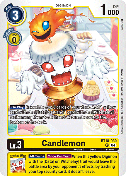 Candlemon BT18-030 - Common BT18-19 Special Booster VER 2.0