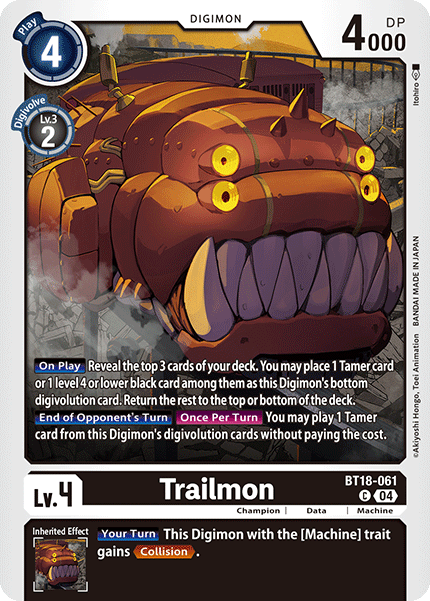 Trailmon BT18-061 - Common BT18-19 Special Booster VER 2.0