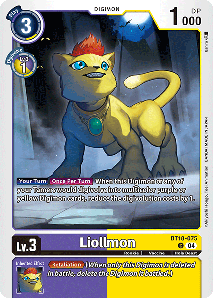 Liollmon BT18-075 - Common BT18-19 Special Booster VER 2.0