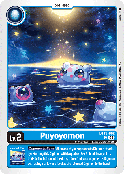 Puyoyomon BT19-002 - Common BT18-19 Special Booster VER 2.0