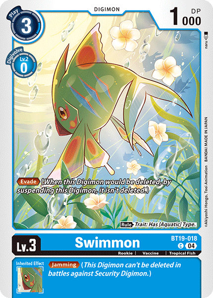 Swimmon BT19-018 - Common BT18-19 Special Booster VER 2.0