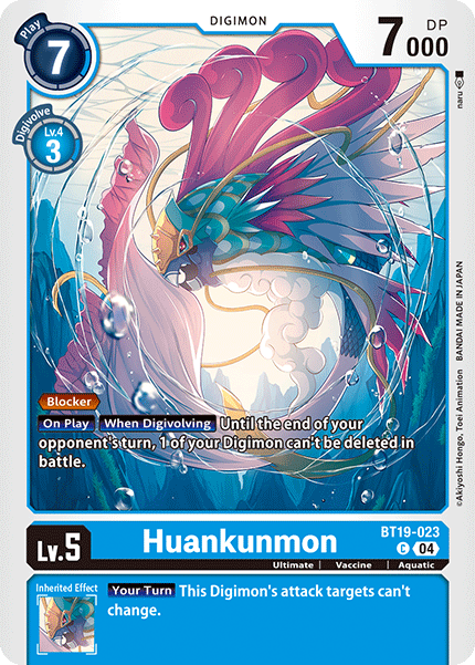 Huankunmon BT19-023 - Common BT18-19 Special Booster VER 2.0