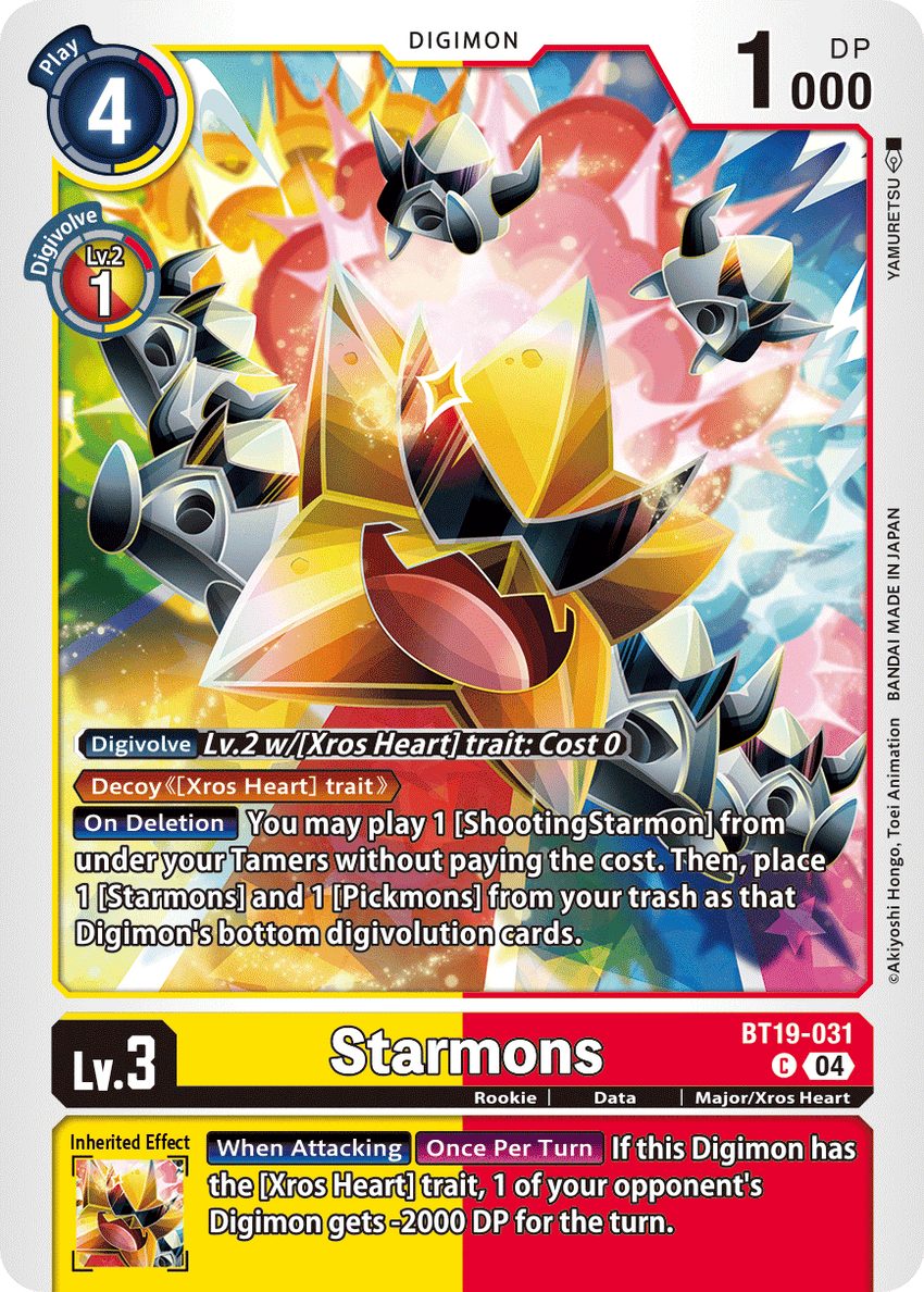 Starmons BT19-031 Common -  BT19-20 Special Booser VER 2.5