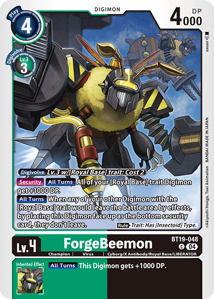 ForgeBeemon BT19-048 - Common BT18-19 Special Booster VER 2.0