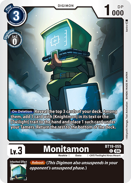 Monitamon BT19-055 - Common BT18-19 Special Booster VER 2.0