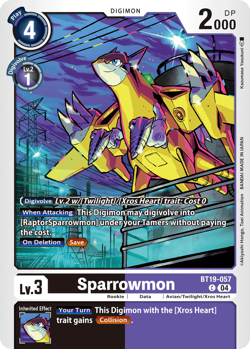 Sparrowmon BT19-057 Common -  BT19-20 Special Booser VER 2.5