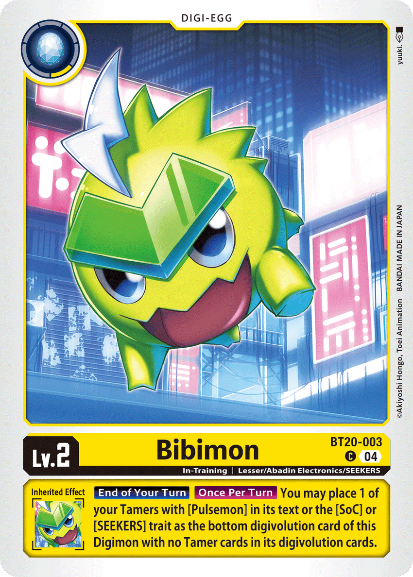 Bibimon BT20-003 Common -  BT19-20 Special Booser VER 2.5