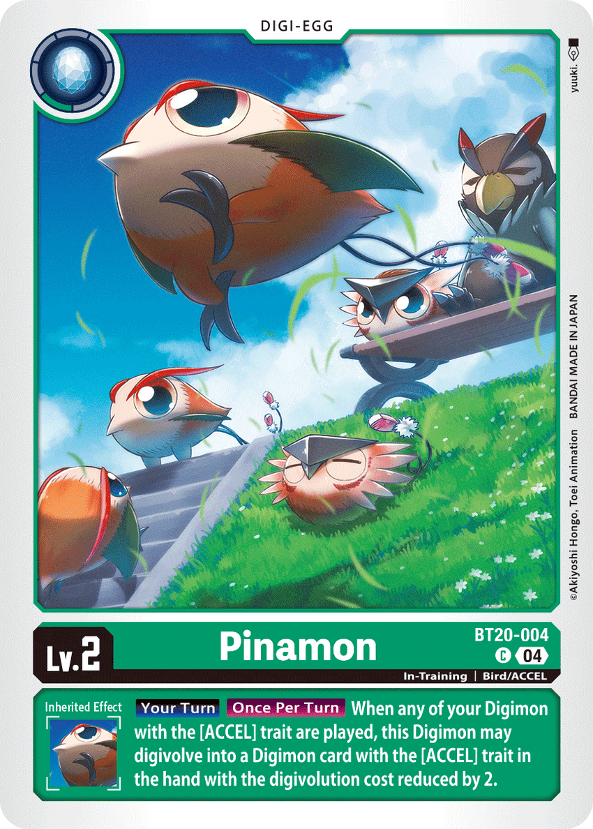 Pinamon BT20-004 Common -  BT19-20 Special Booser VER 2.5