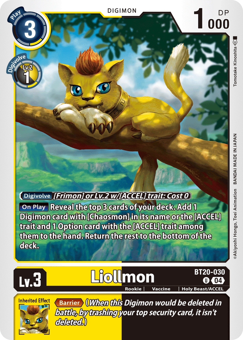 Liollmon BT20-030 Uncommon -  BT19-20 Special Booser VER 2.5