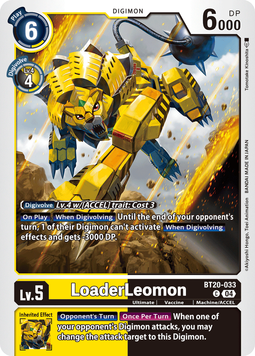 LoaderLeomon BT20-033 Common -  BT19-20 Special Booser VER 2.5