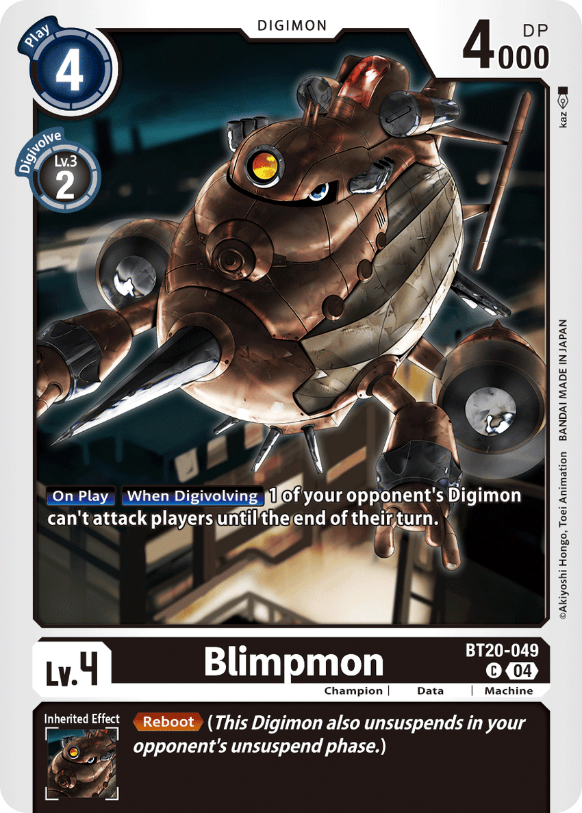 Blimpmon BT20-049 Common -  BT19-20 Special Booser VER 2.5