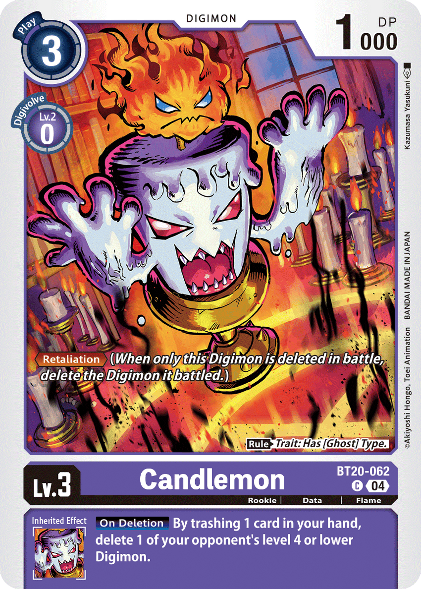 Candlemon BT20-062 Common -  BT19-20 Special Booser VER 2.5