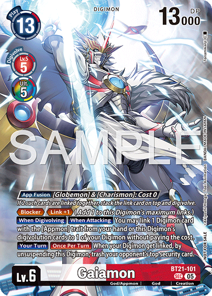 (B) Gaiamon (BT21-101) Digimon 2026 Dash Pack Promo (B)