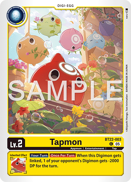 Tapmon (BT22-003) - Common BT22 Cyber Eden