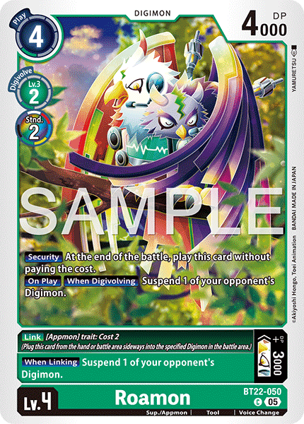 Roamon (BT22-050) - Common BT22 Cyber Eden