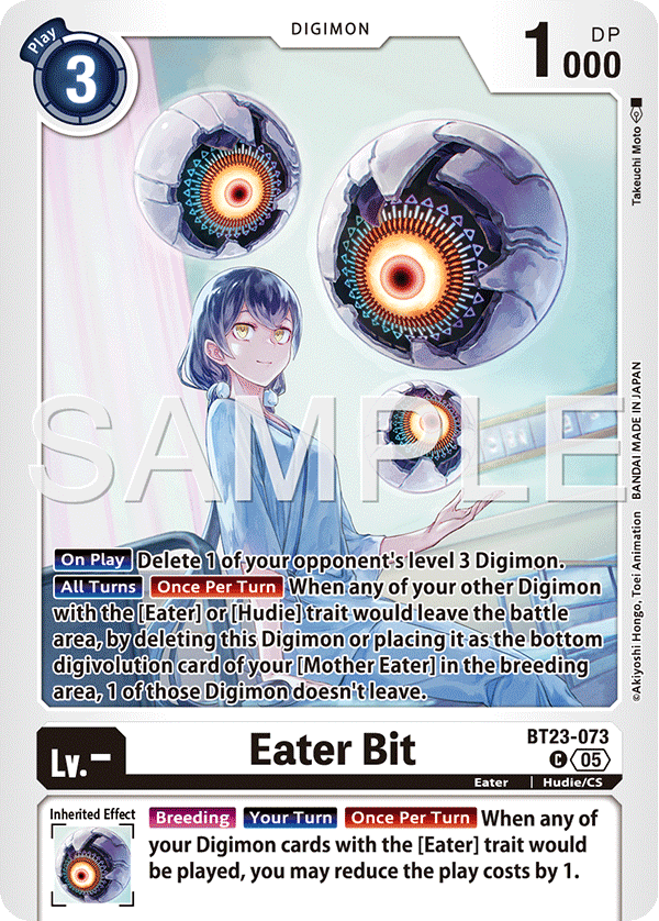 Eater Bit (BT23-073) - Common BT23 Hacker's Slumber