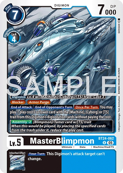 MasterBlimpmon (BT24-062) Rare - Digimon Time Stranger