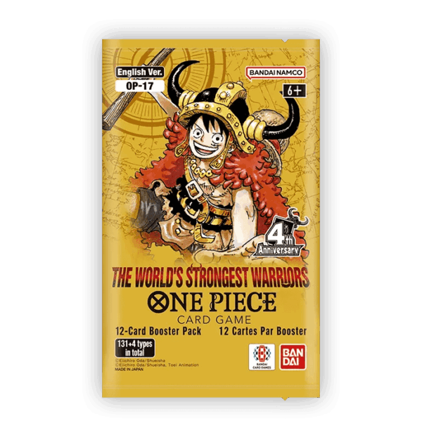 One Piece Card Game [OP-17] The World's Strongest Warriors Booster Pack