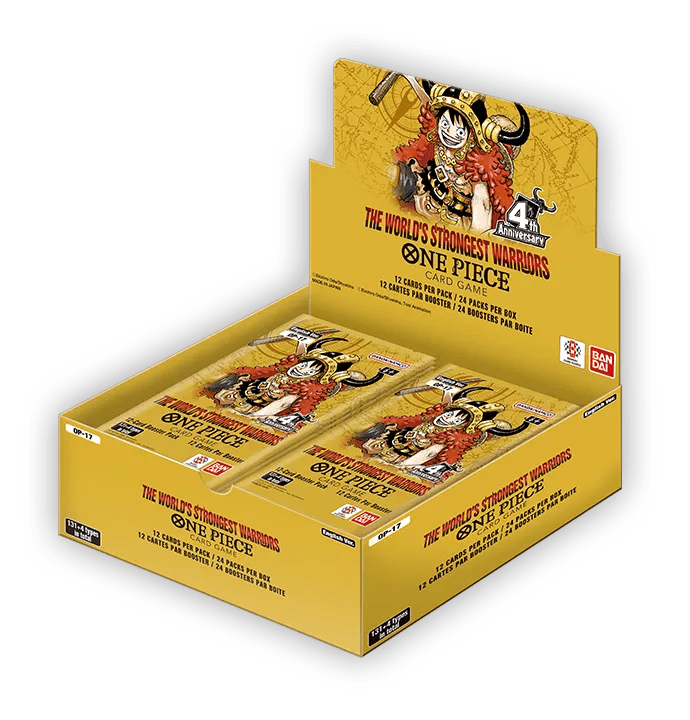One Piece Card Game [OP-17] The World's Strongest Warriors Booster Box