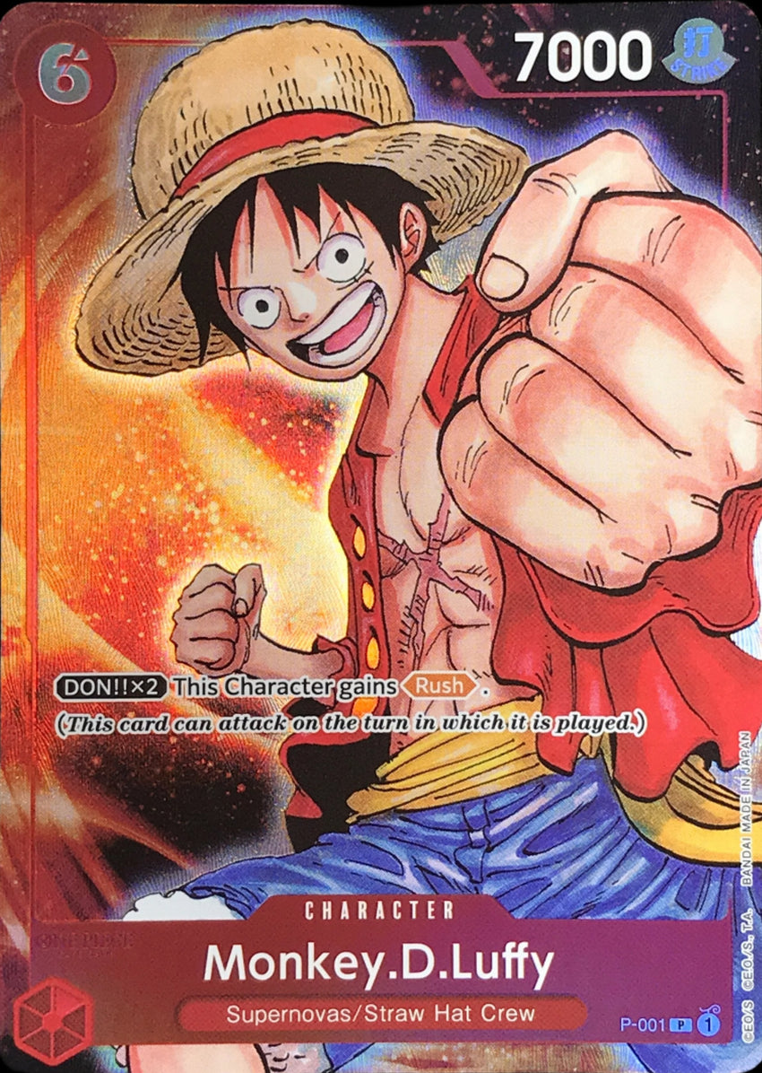 Monkey.D.Luffy - P-001 - Bandai Premium Collection Games Fest 23-24 Promo