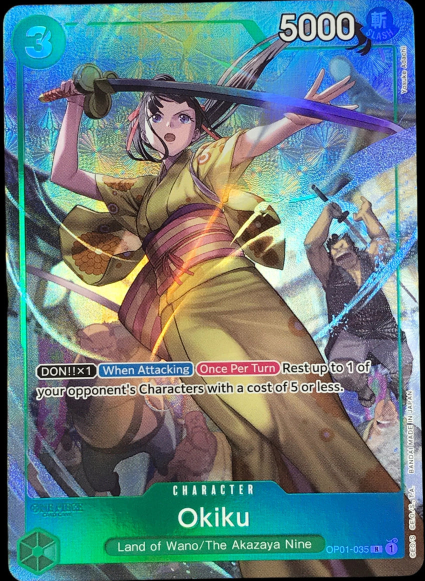 Okiku - OP01-035 - Bandai Premium Collection Games Fest 23-24 Promo