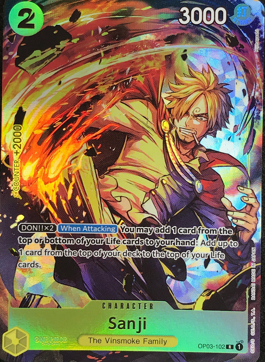 Sanji - OP03-102 - Bandai Premium Collection Games Fest 23-24 Promo