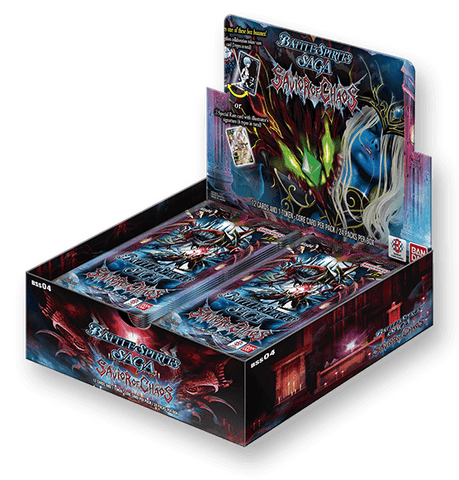 Battle Spirits Saga Card Game Set 04 BSS04 - Savior Of Chaos Booster Box