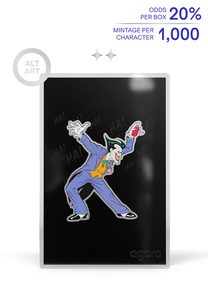2026 Agoro BATMAN: THE ANIMATED SERIES - Joker 1/2 oz Coin Blind Box