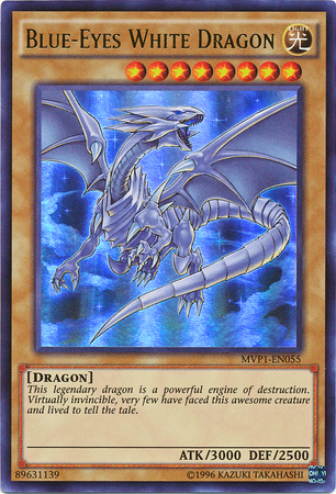 Blue-Eyes White Dragon - (MVP1-EN055) - Ultra Rare  Unlimited