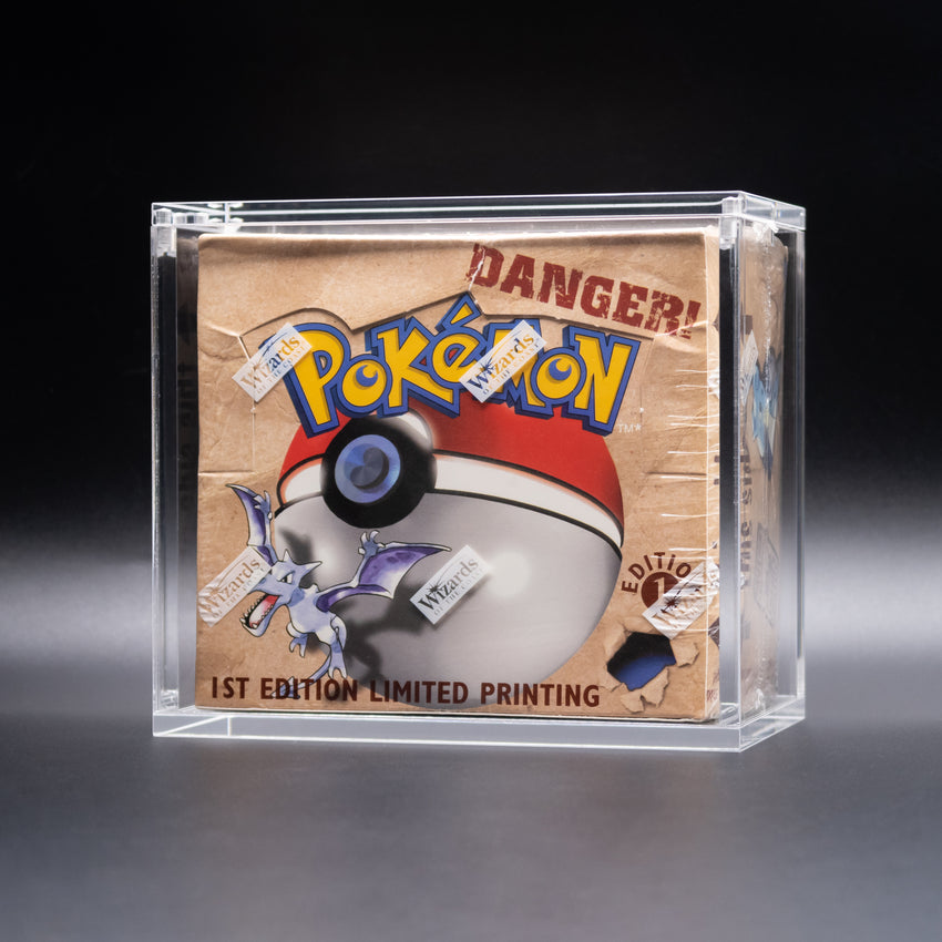 Acryshield Pokemon Tcg Acrylic Protective Display Case - English Booster Box